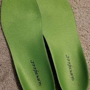 Superfeet green size F insoles